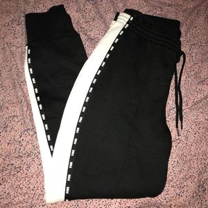 Victoria Secret Pink Black Joggers